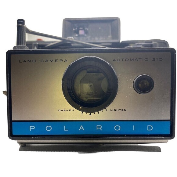 Vintage Polaroid Land Camera Automatic 210 Land Camera Collectible Untested - Picture 3 of 6
